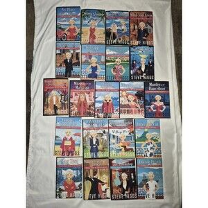 Steve Higgs Patricia Fisher Mystery Series Book Lot Of 21 Paperback Cozy Mystery